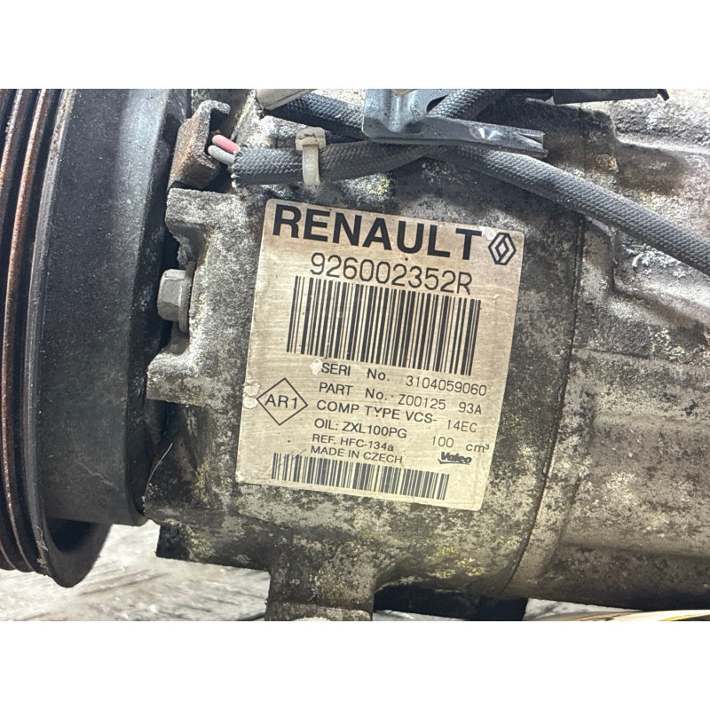 Compresseur clim RENAULT CAPTUR 1 Photo n°4