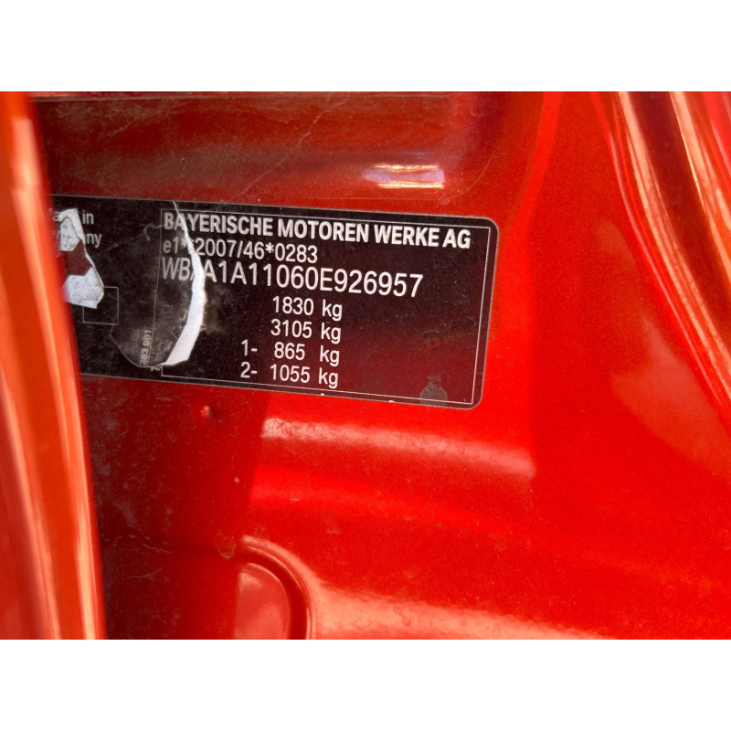 BMW SERIE 1 F20 PHASE 1 116i 1.6i - 16V TURBO Photo n°8