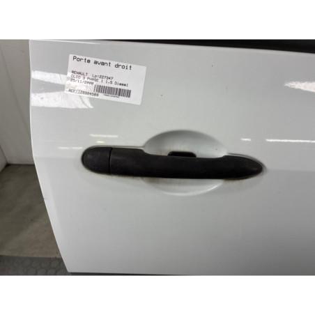 Porte avant droit RENAULT CLIO 3 Photo n°1