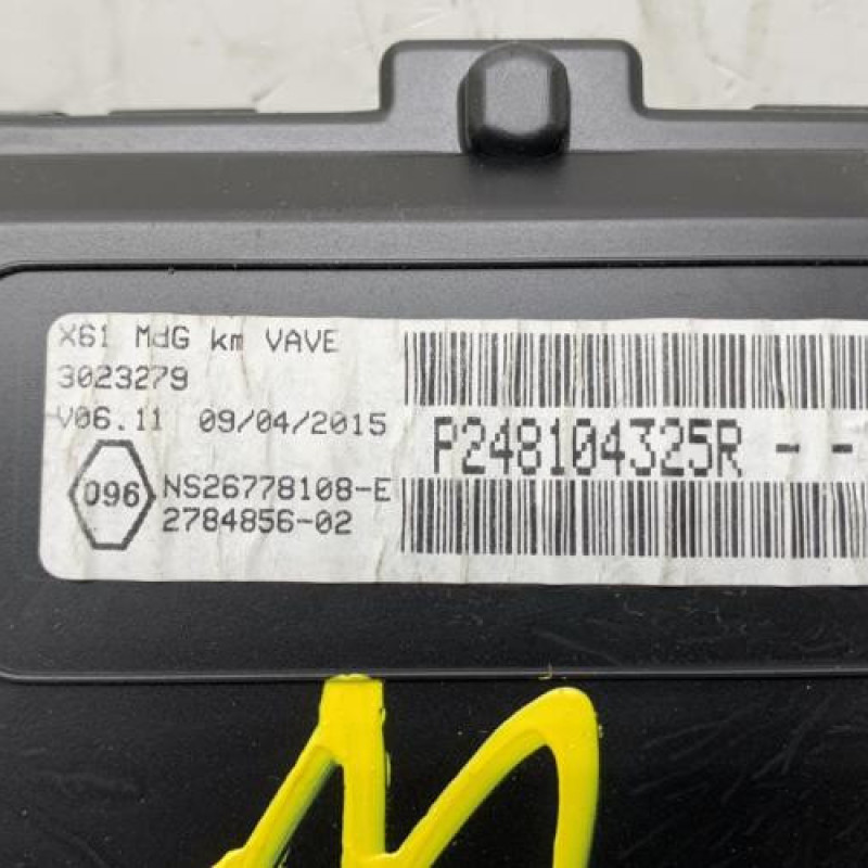Compteur RENAULT KANGOO 2 Photo n°4
