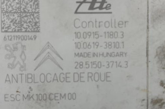 Bloc ABS (freins anti-blocage) CITROEN C3 2