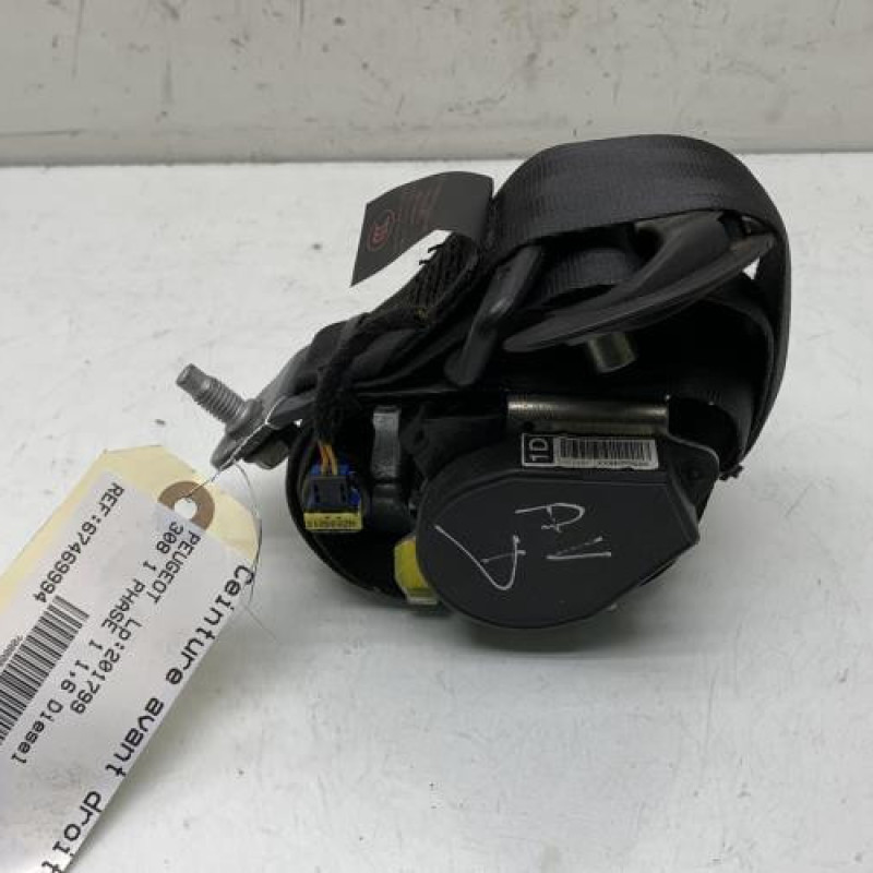 Pretensionneur de ceinture avant droit PEUGEOT 308 1 Photo n°3