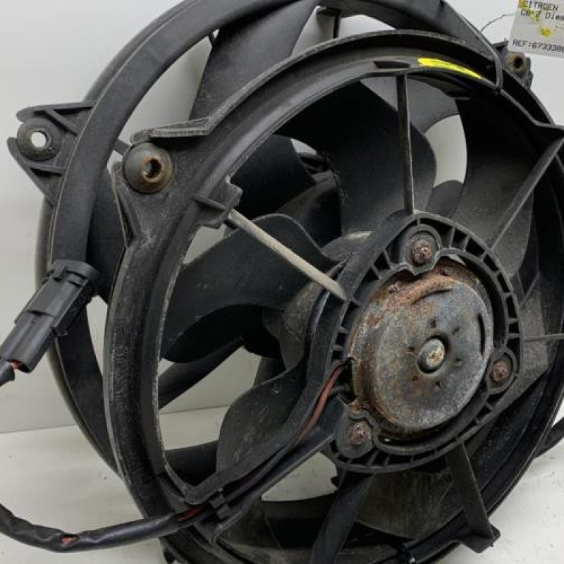 Moto ventilateur radiateur CITROEN C8 Photo n°3