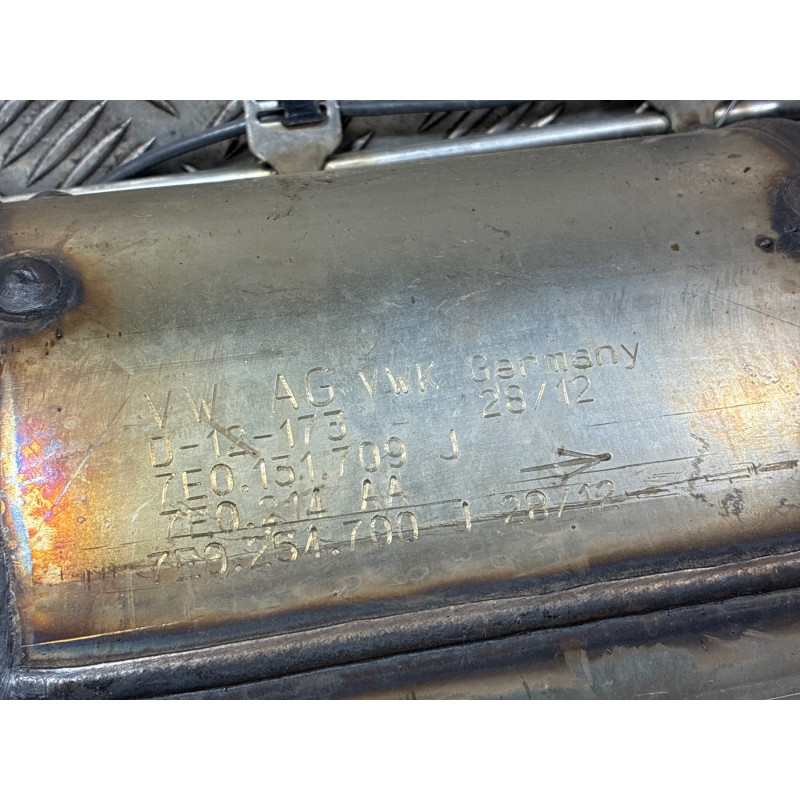 Catalyseur (echappement) VOLKSWAGEN TRANSPORTER 5 Photo n°3
