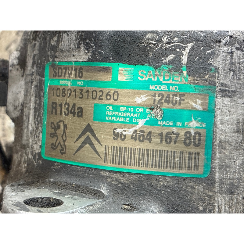 Compresseur clim CITROEN XSARA PICASSO Photo n°3