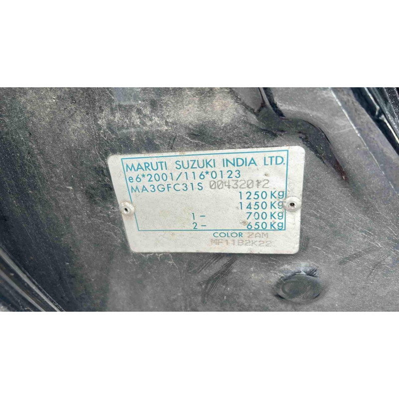 Porte avant droit SUZUKI ALTO 3 Photo n°7