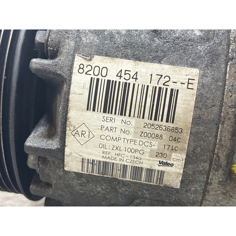 Compresseur clim RENAULT TRAFIC 2 Photo n°1