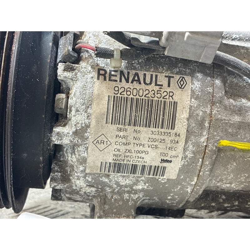 Compresseur clim RENAULT CLIO 4 Photo n°5