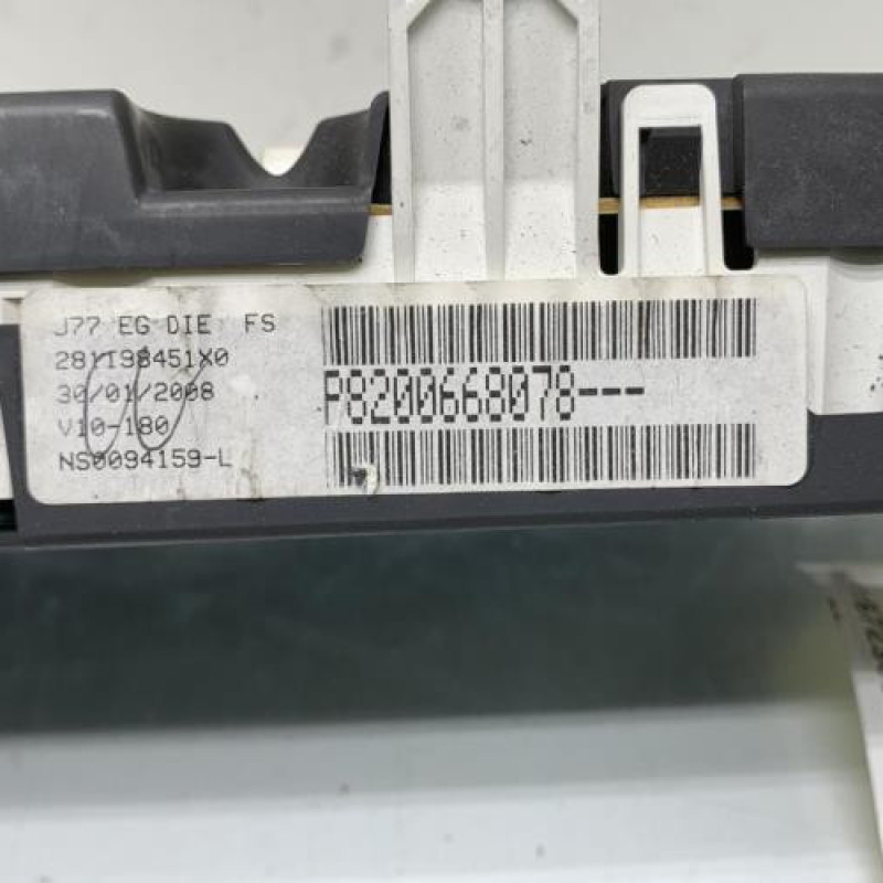 Compteur RENAULT MODUS Photo n°2