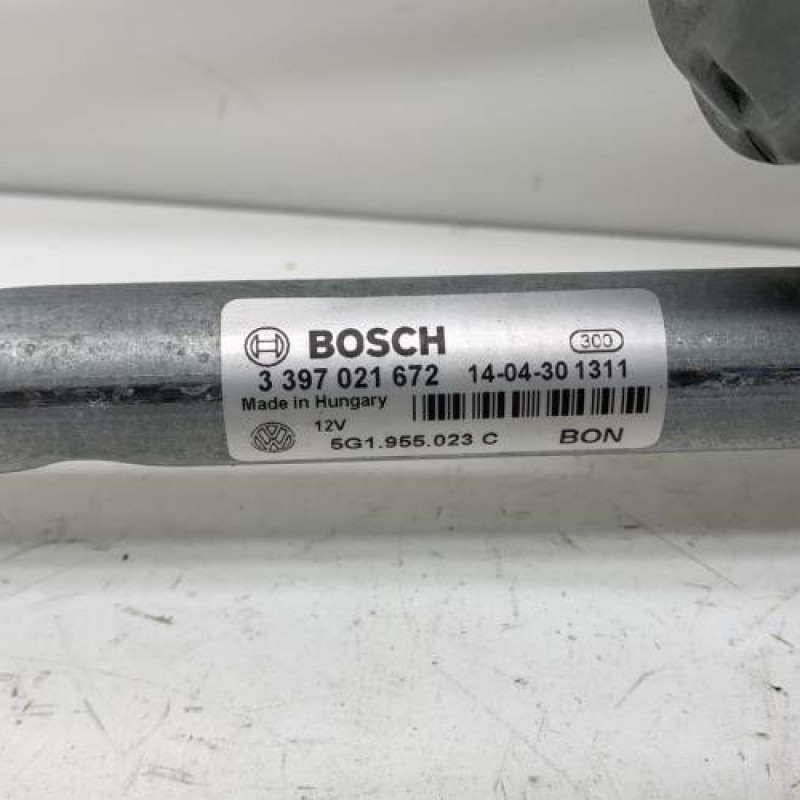 Moteur essuie glace avant VOLKSWAGEN GOLF 7 Photo n°2