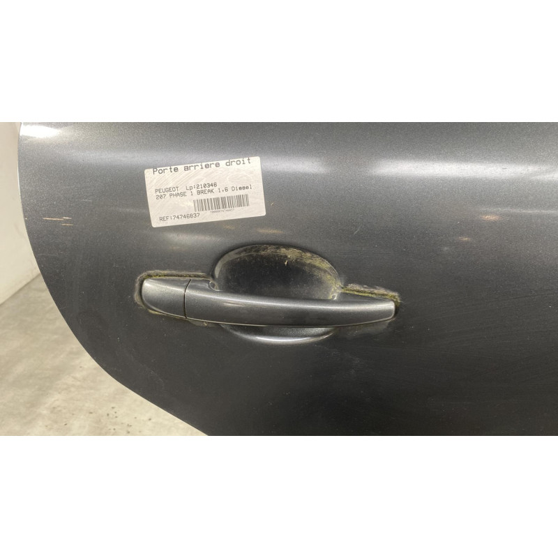 Porte arriere droit PEUGEOT 207 Photo n°3