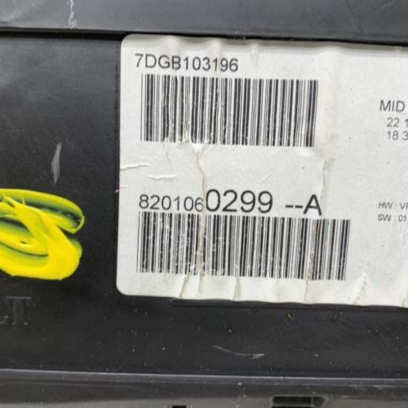 Compteur RENAULT CLIO 3 Photo n°3