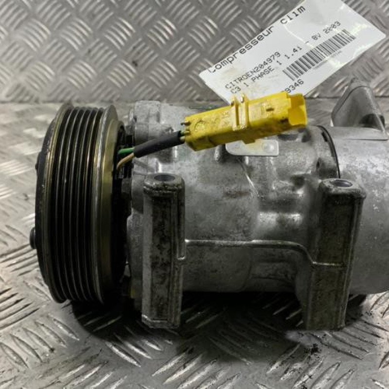 Compresseur clim CITROEN C3 1 Photo n°2