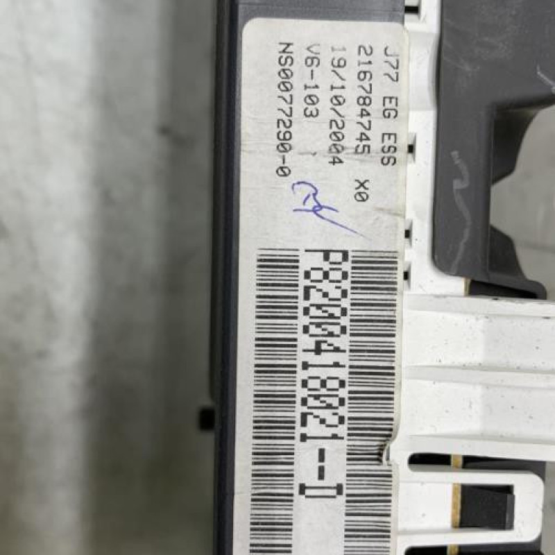 Compteur RENAULT MODUS Photo n°3