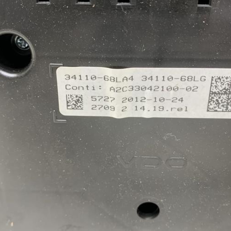 Compteur SUZUKI SWIFT 4 Photo n°3