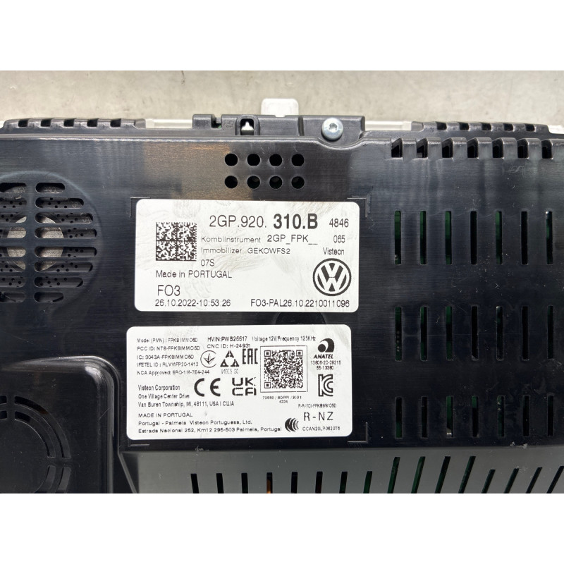 Compteur VOLKSWAGEN T-CROSS Photo n°1
