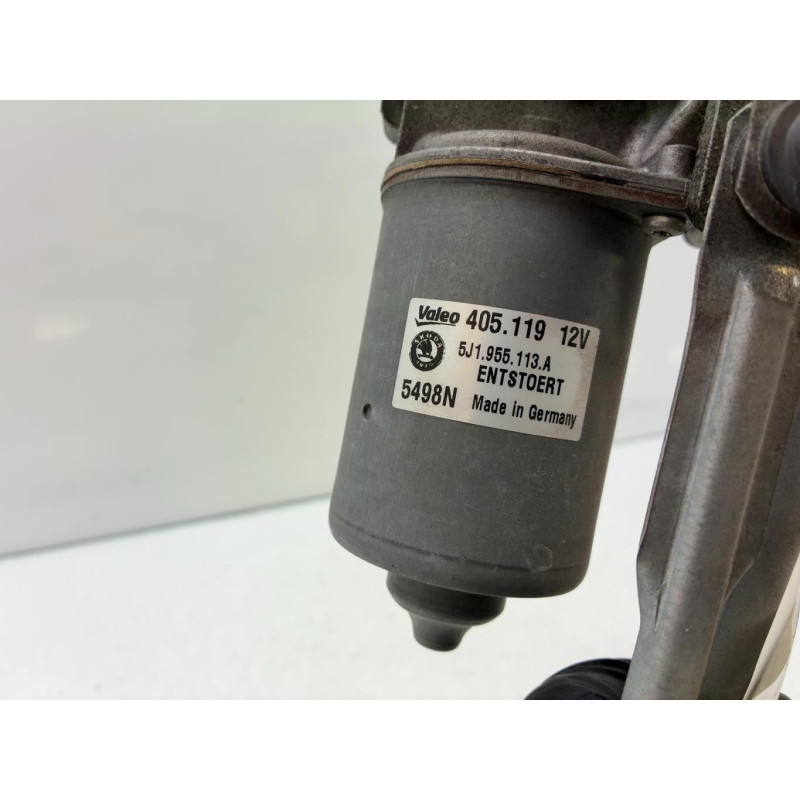 Moteur essuie glace avant SKODA FABIA 2 Photo n°5