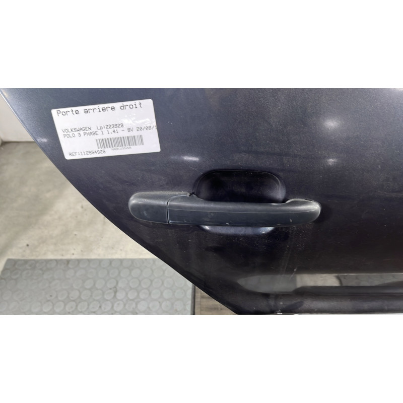 Porte arriere droit VOLKSWAGEN POLO 3 Photo n°2