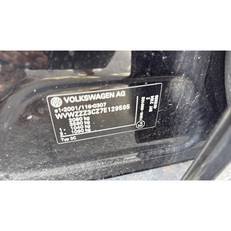 Porte arriere droit VOLKSWAGEN PASSAT 5 Photo n°18