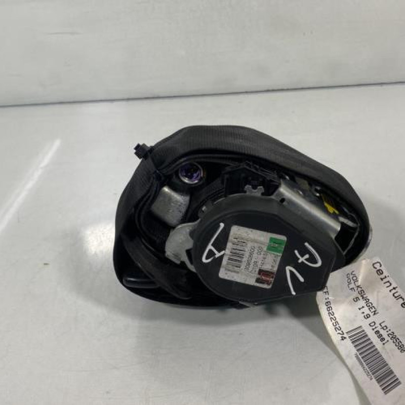 Pretensionneur de ceinture avant droit VOLKSWAGEN GOLF 5 Photo n°3