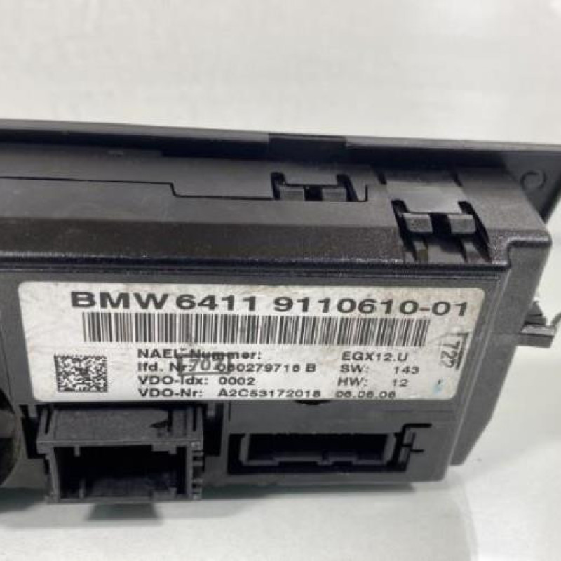 Commande chauffage BMW SERIE 1 E87 Photo n°3