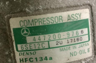 Compresseur clim MERCEDES CLASSE A 168