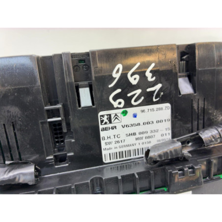 Commande chauffage CITROEN C5 2
