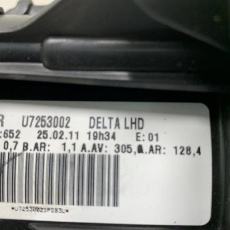 Pulseur d'air OPEL ASTRA J Photo n°3