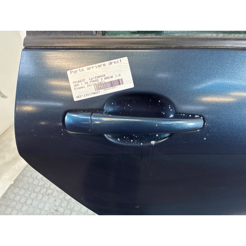 Porte arriere droit PEUGEOT 308 1 SW Photo n°5