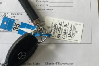 Pretensionneur de ceinture arriere gauche MERCEDES CLASSE B 245