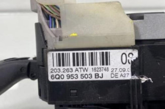 Com (Bloc Contacteur Tournant+Commodo Essuie Glace+Commodo Phare) VOLKSWAGEN POLO 4