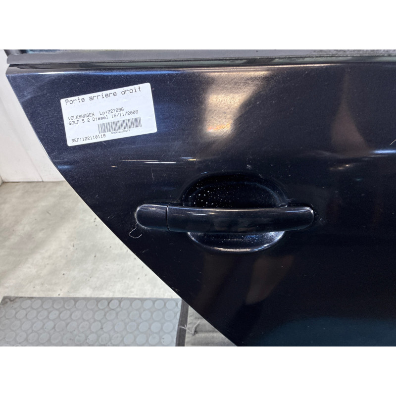 Porte arriere droit VOLKSWAGEN GOLF 5 Photo n°3
