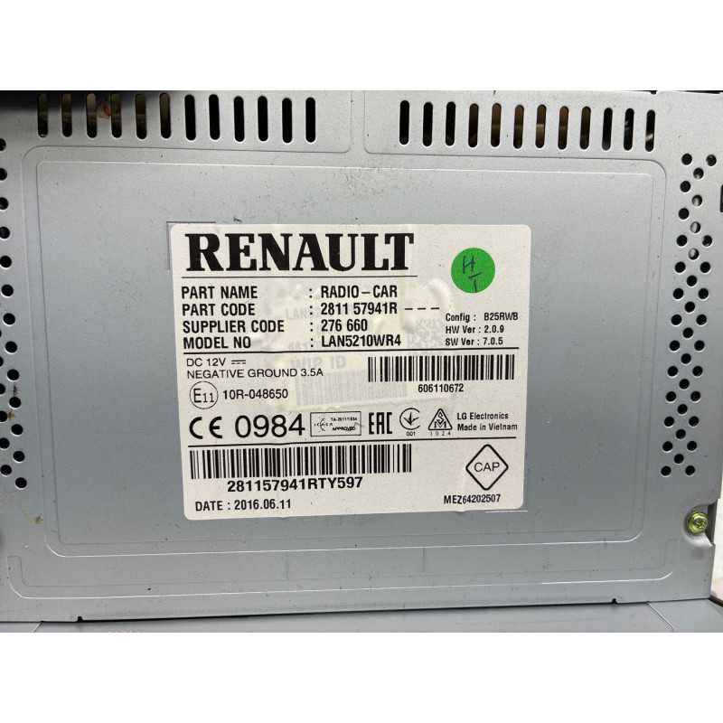 Ecran GPS RENAULT CLIO 4 Photo n°4