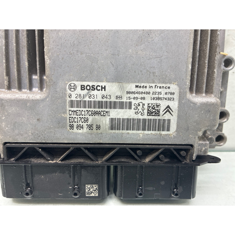 Calculateur moteur CITROEN C4 CACTUS Photo n°2