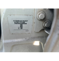 Bouton de coffre PEUGEOT 207