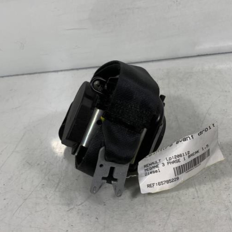 Pretensionneur de ceinture avant droit RENAULT MEGANE 3 Photo n°2