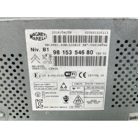 Autoradio d'origine CITROEN C3 2
