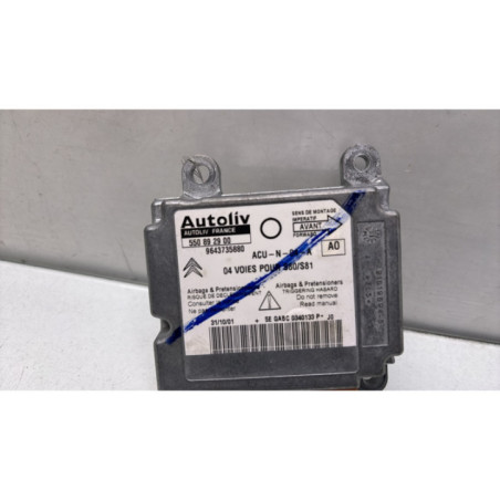 Boitier air bag CITROEN SAXO Photo n°1