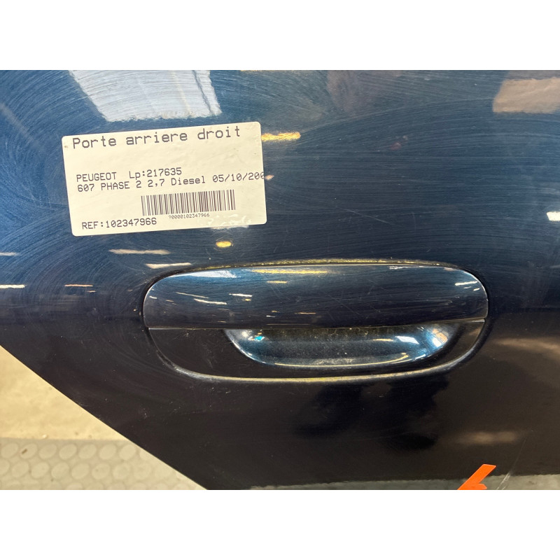 Porte arriere droit PEUGEOT 607 Photo n°5