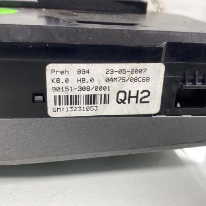 Commande chauffage OPEL ZAFIRA B Photo n°2