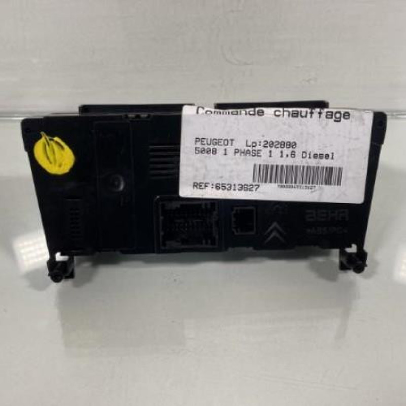 Commande chauffage PEUGEOT 5008 1 Photo n°2
