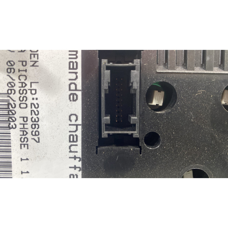 Commande chauffage CITROEN XSARA PICASSO Photo n°6