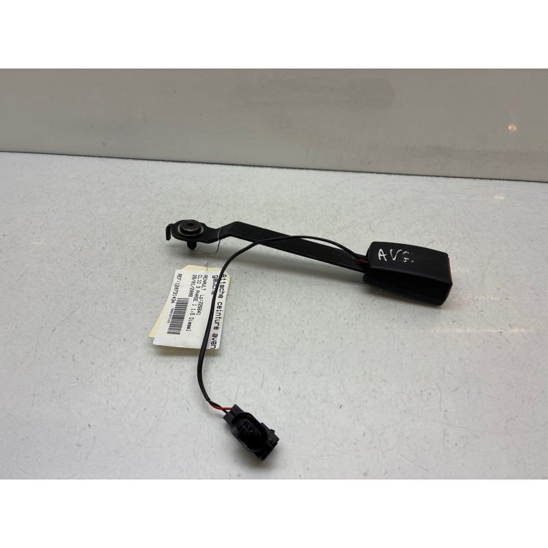 Attache ceinture avant gauche RENAULT CLIO 3 Photo n°3