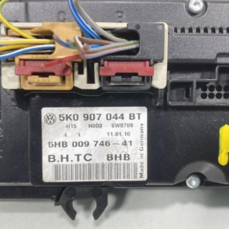 Commande chauffage VOLKSWAGEN GOLF 6 Photo n°3