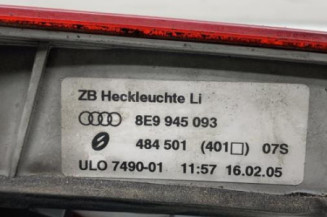 Feu arriere secondaire gauche (feux) AUDI A4 2