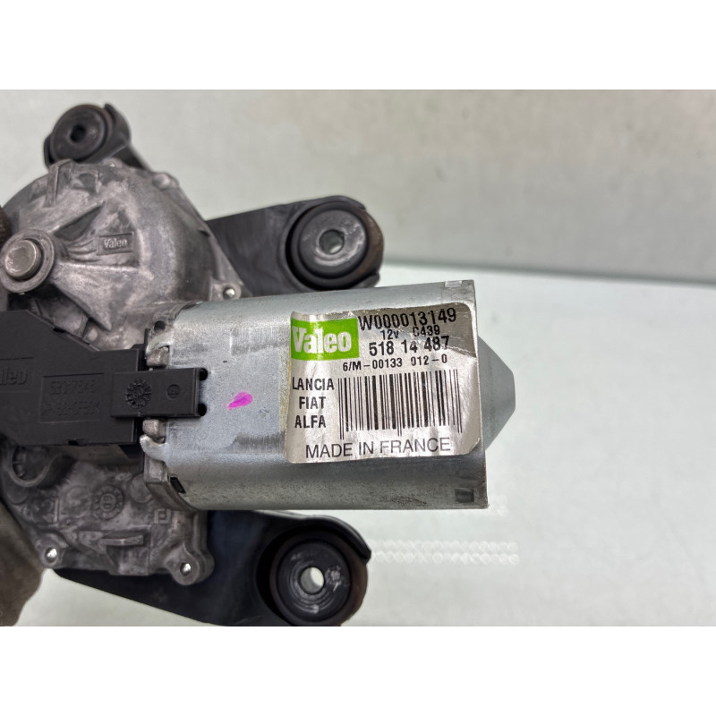 Moteur essuie glace arriere FIAT DOBLO 2 Photo n°1