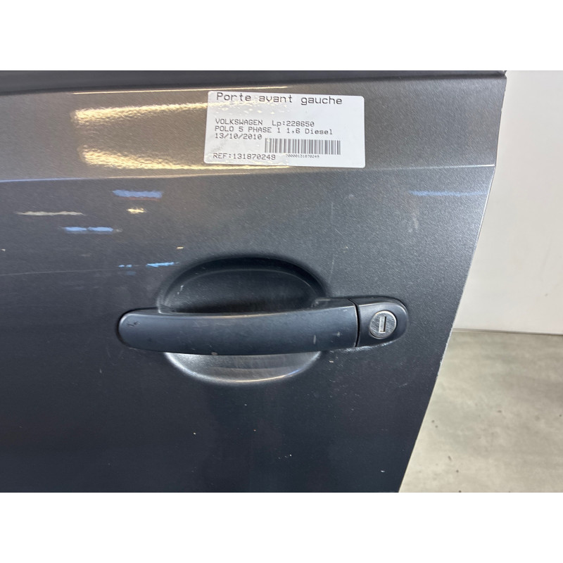 Porte avant gauche VOLKSWAGEN POLO 5 Photo n°5