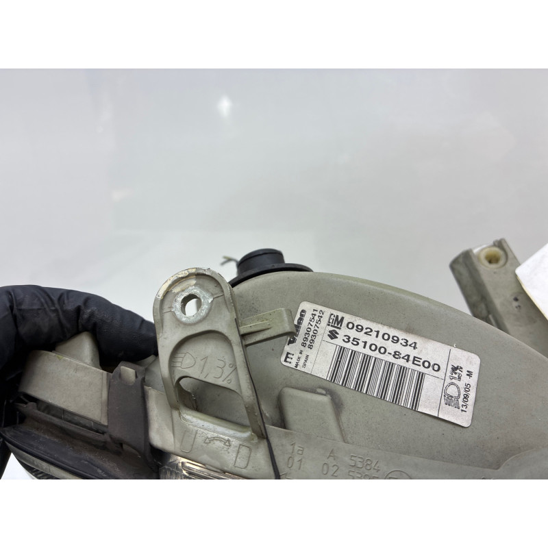 Optique avant principal droit (feux)(phare) OPEL AGILA A Photo n°4