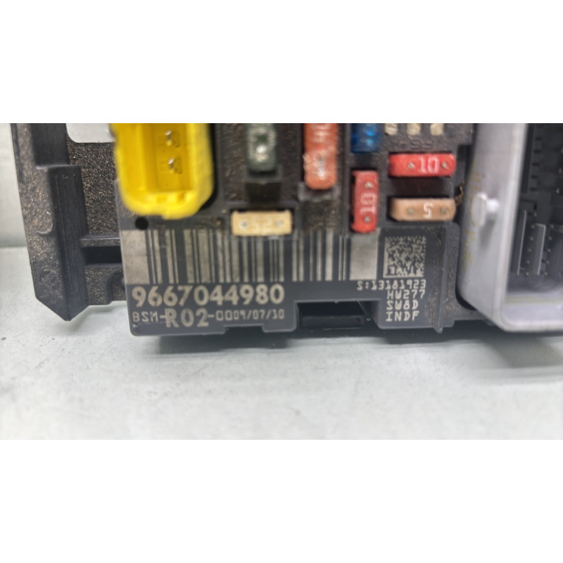 Boitier servitude moteur (BSM) CITROEN C4 PICASSO 1 Photo n°5