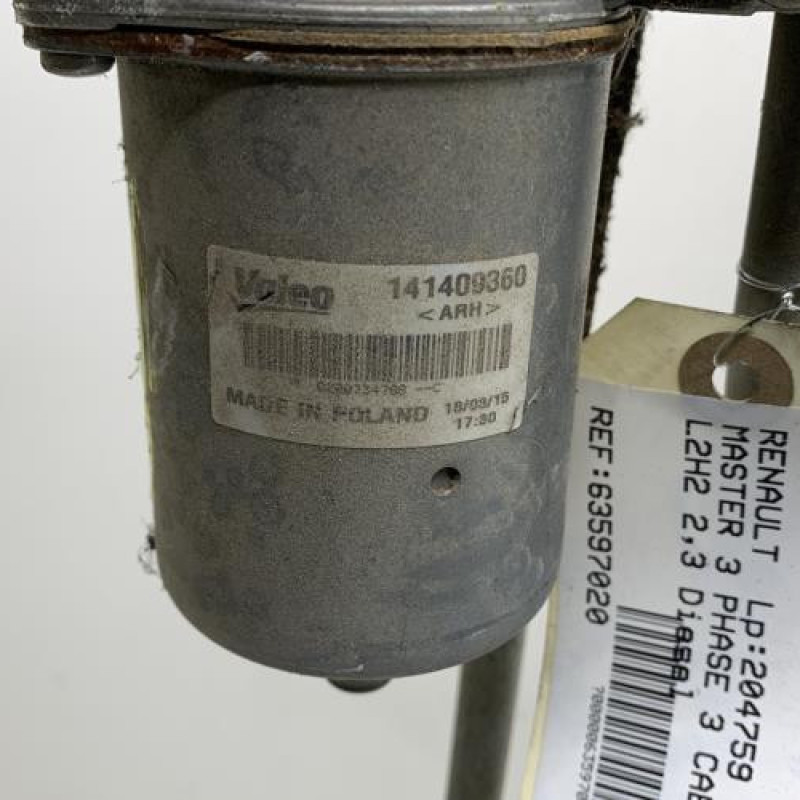 Moteur essuie glace avant RENAULT MASTER 3 Photo n°3